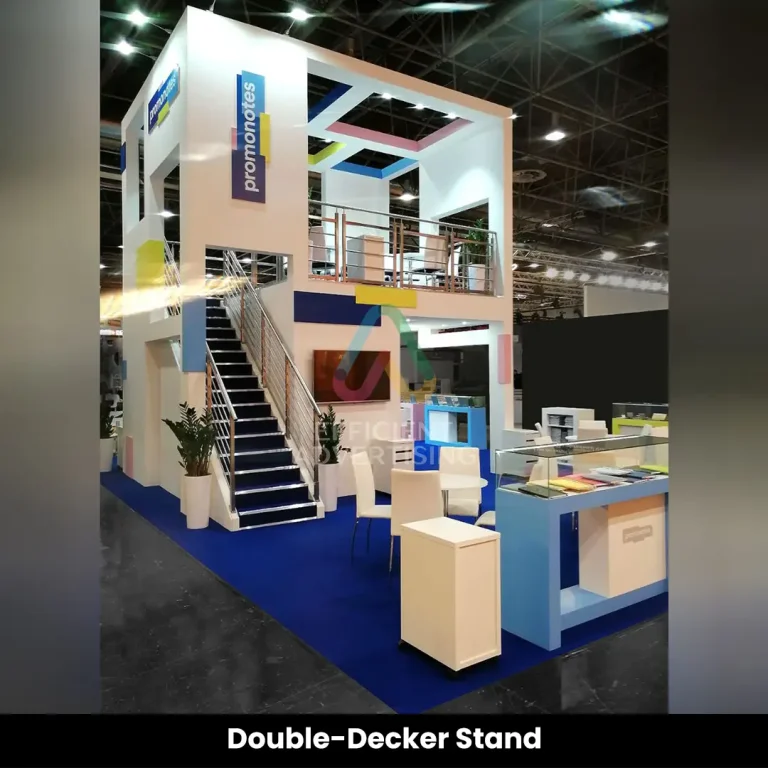 Double-Decker Stand in Events & Exhibitions by Efficient Advertising Dubai
