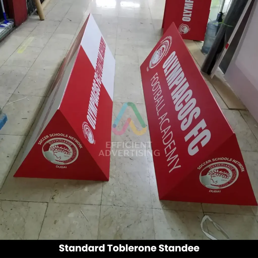 Toblerone Standees — Efficient Advertising Dubai