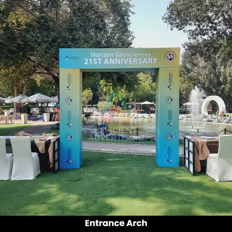 Entrance Arch in Events & Exhibitions by Efficient Advertising Dubai