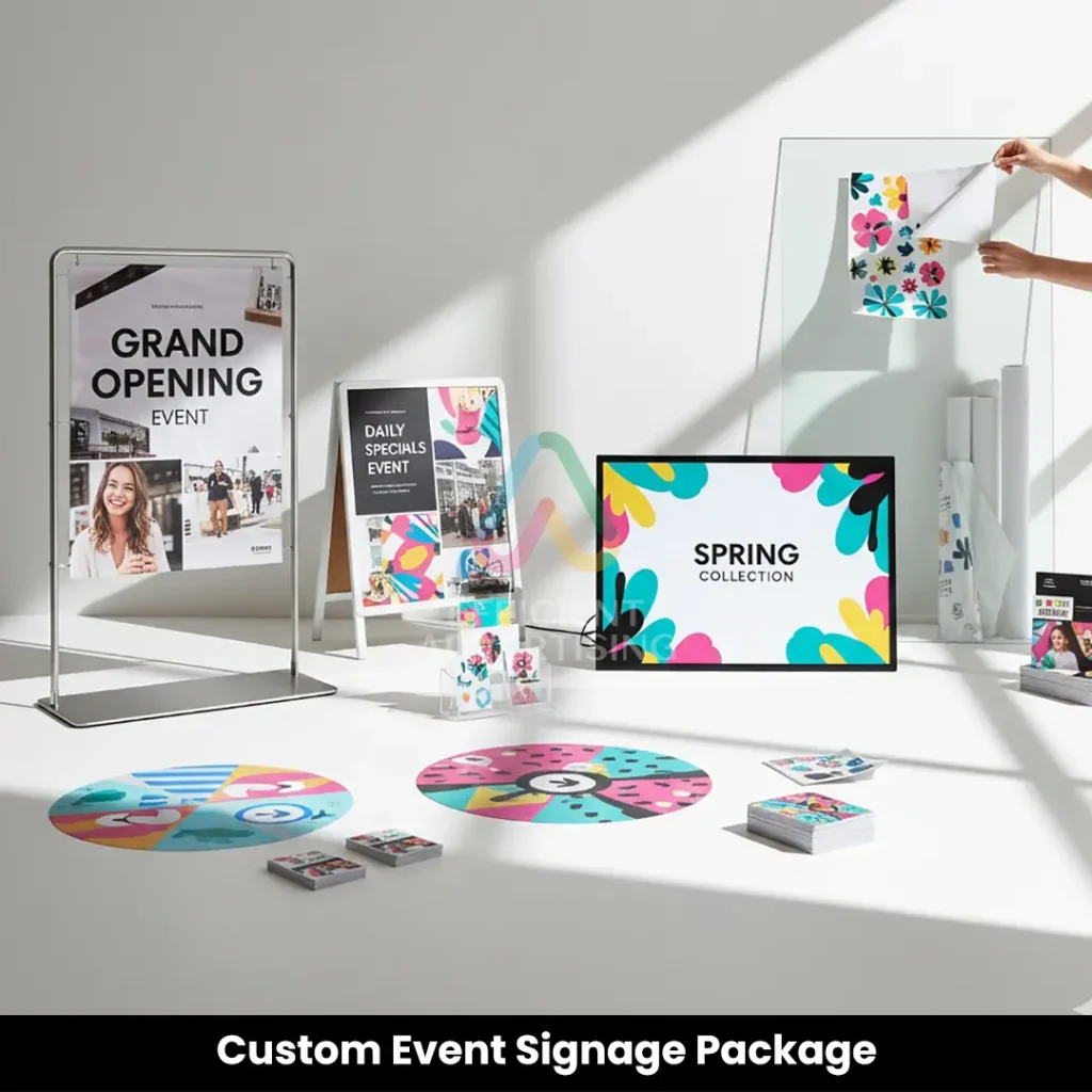 Custom Event Signage Package — Efficient Advertising Dubai