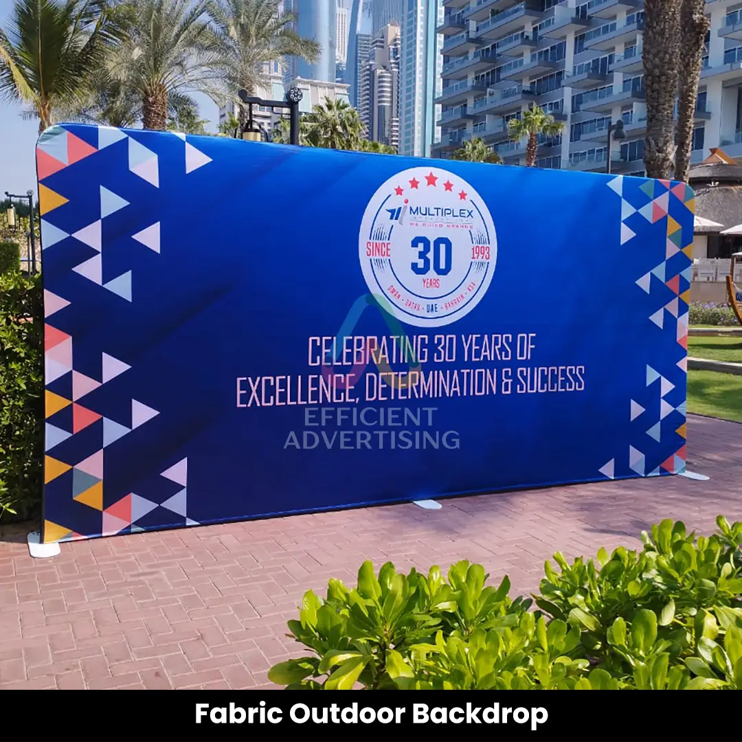Outdoor Event Backdrops — 