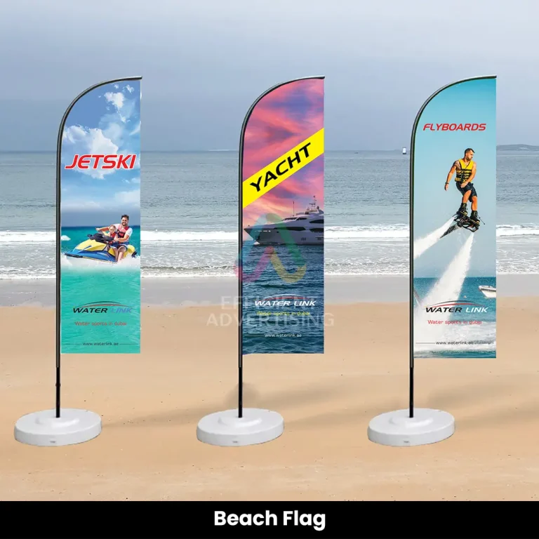 Beach Flag Dubai