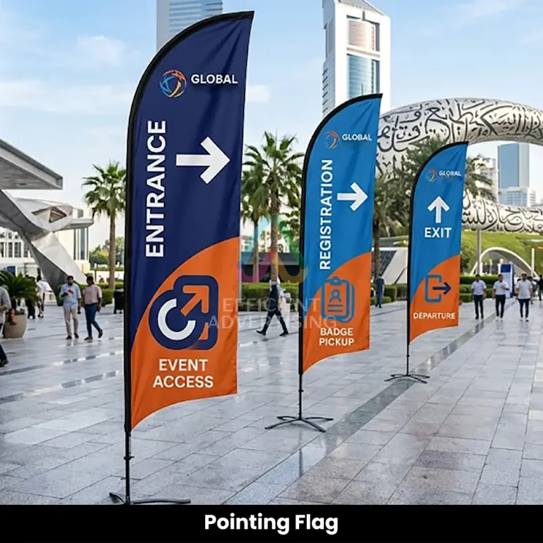 Pointing Flag Dubai