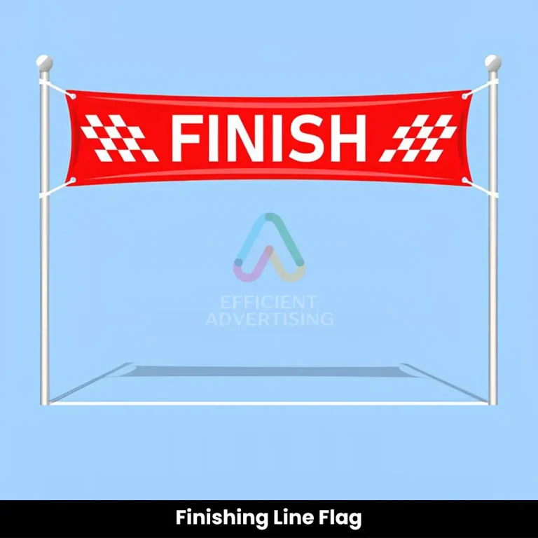 Finishing Line Flag Dubai