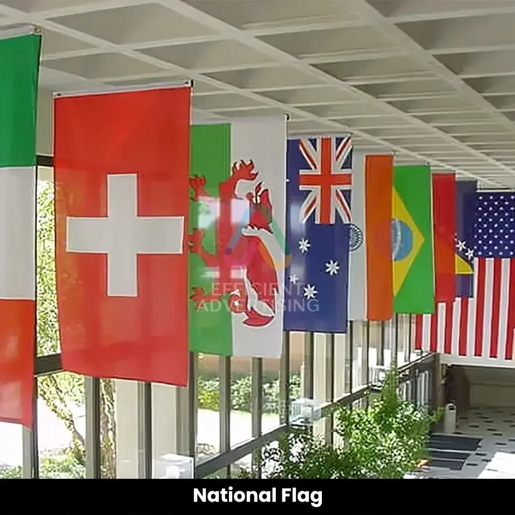 National & UAE Flags — Efficient Advertising Dubai