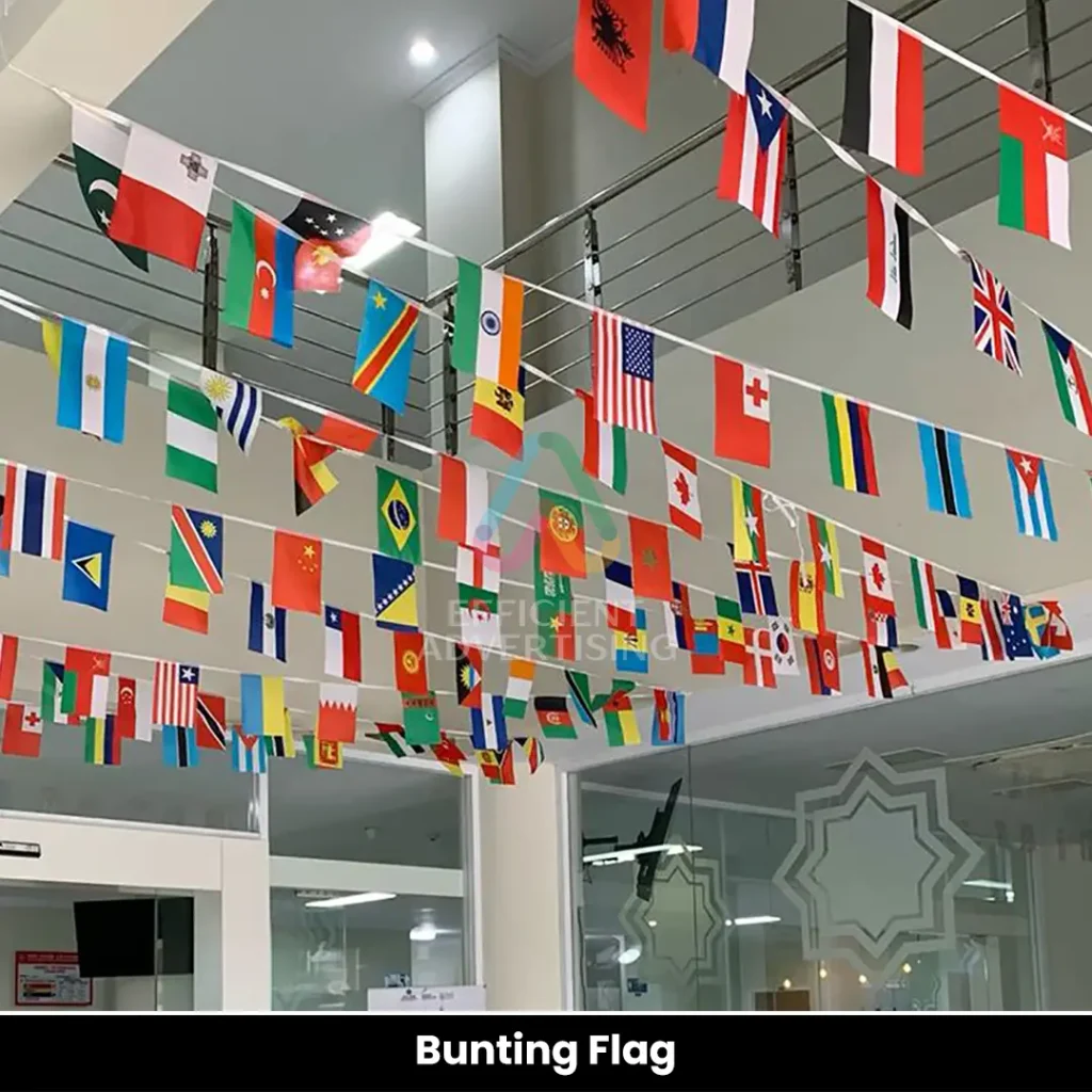 Bunting Flag — Efficient Advertising Dubai