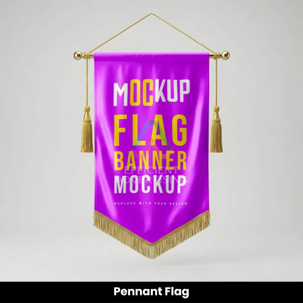 Pennant Flag — Efficient Advertising Dubai