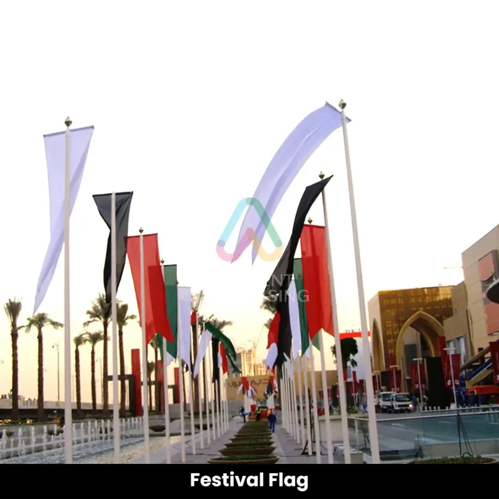 Festival Flag — Efficient Advertising Dubai