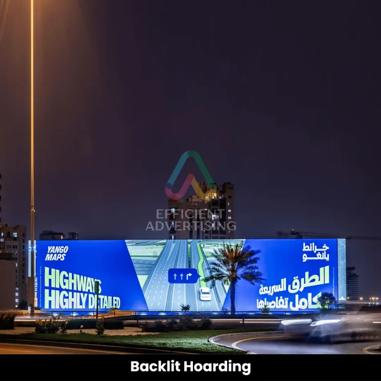 Backlit Hoarding Dubai