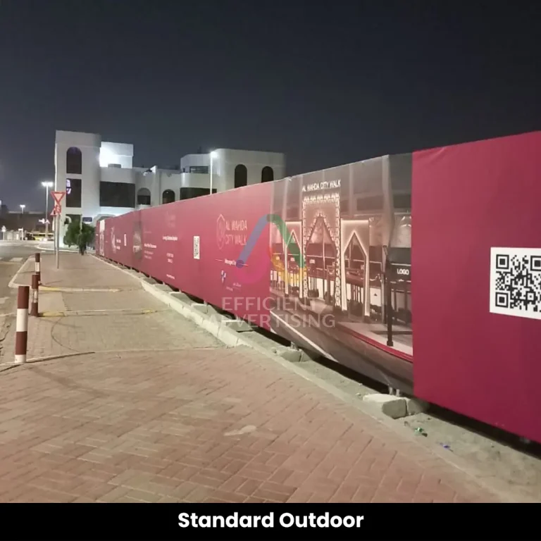 Outdoor Advertising Banner Dubai
