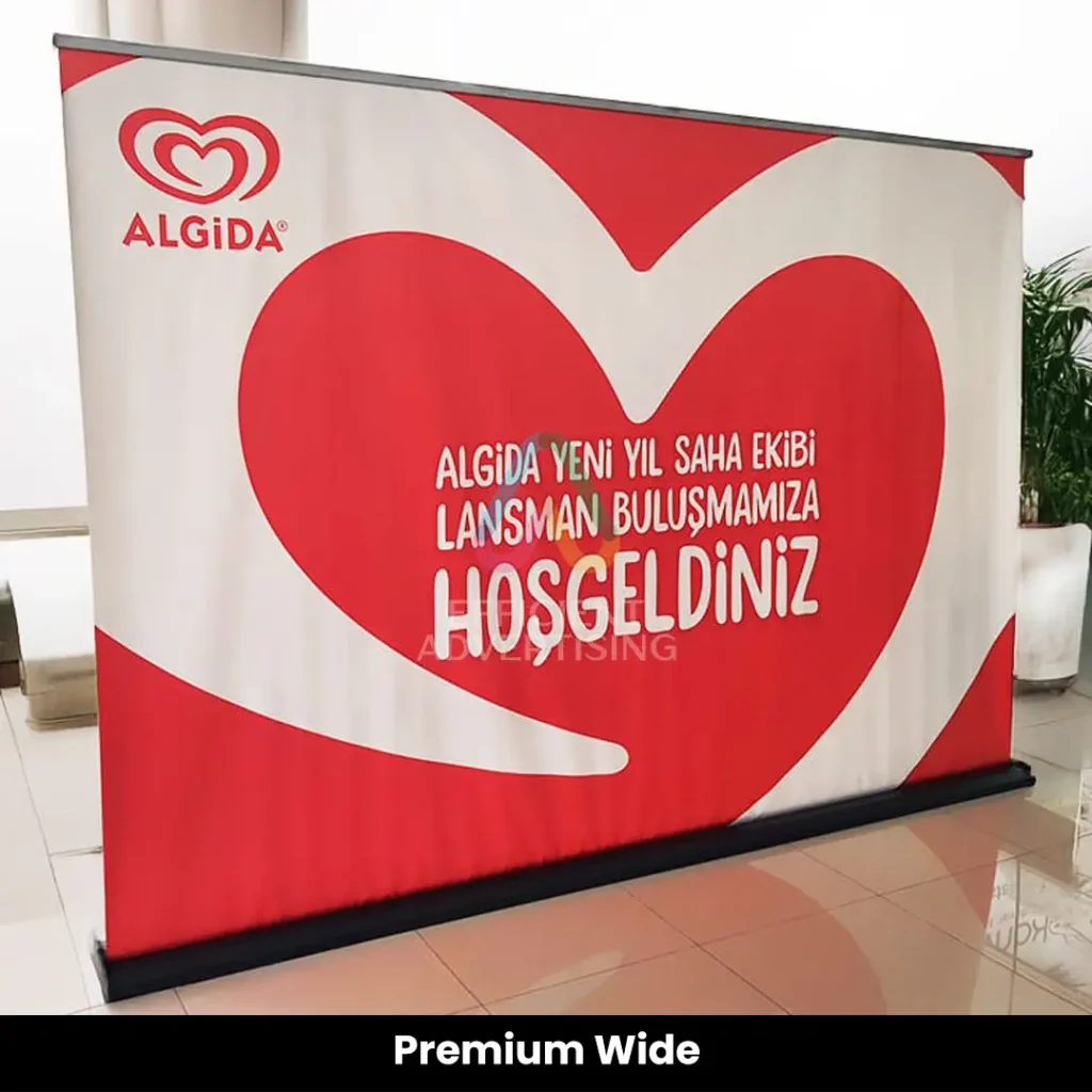 Premium Wide Roll-Up Banners — Efficient Advertising Dubai