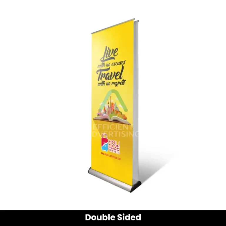 Double Sided Premium Roll-Up Banners Dubai