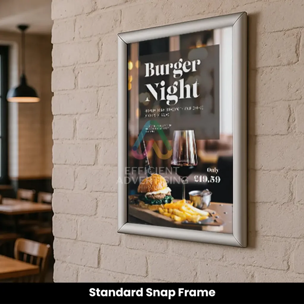 Snap Frame Poster Holders — Efficient Advertising Dubai