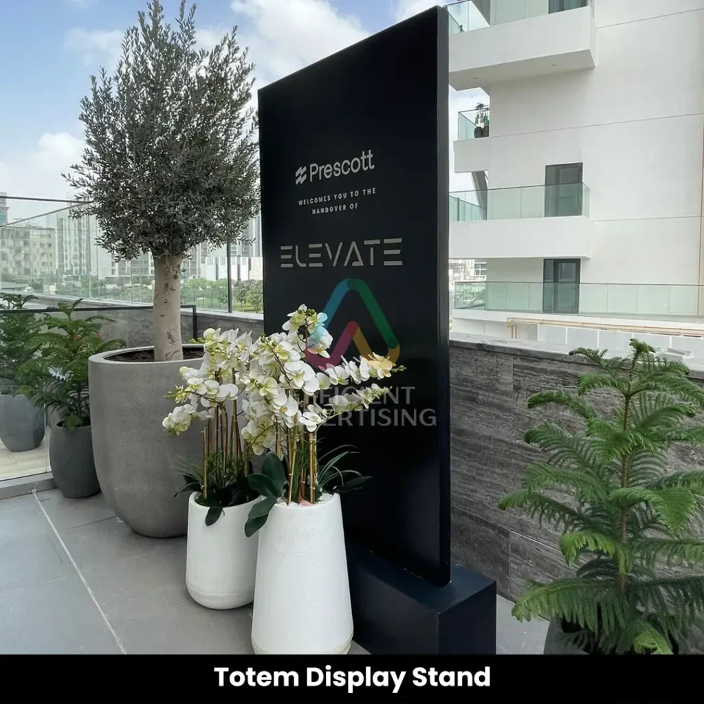 Totem Display Stand — Efficient Advertising Dubai