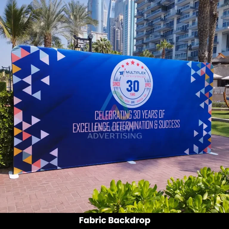 Fabric Backdrop Dubai