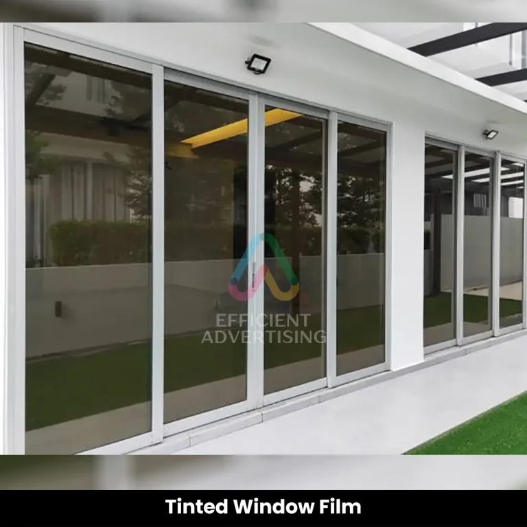 Tinted Window Film Dubai