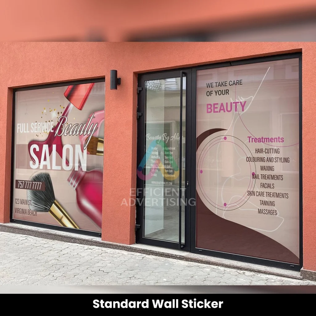 Wall Stickers & Vinyl Lettering — Efficient Advertising Dubai