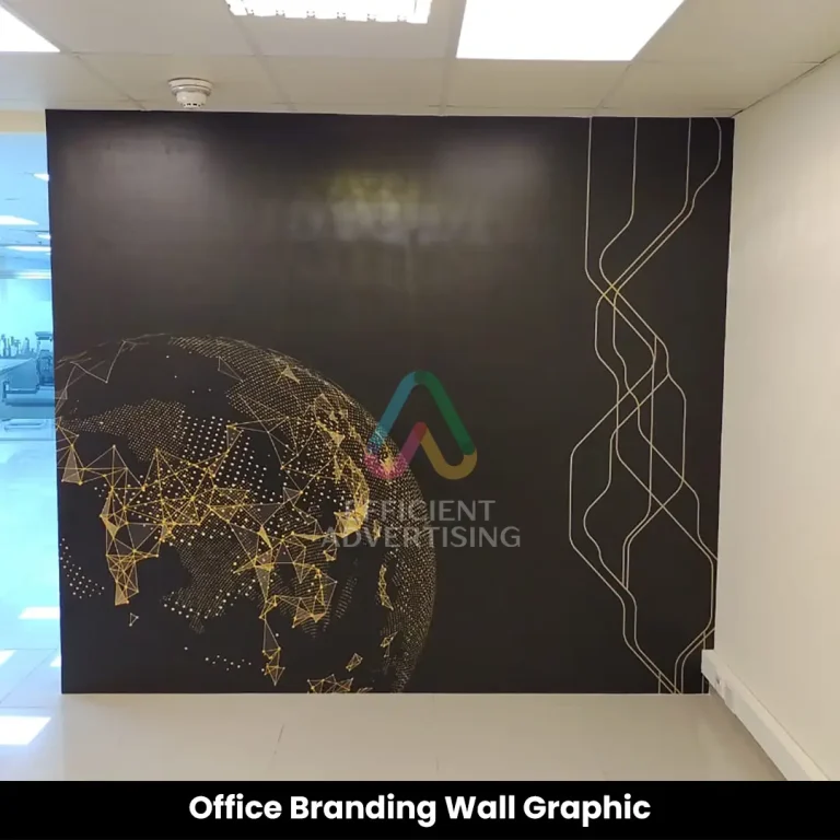 Office Branding Wall Graphic Dubai