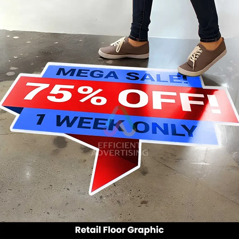 Retail Floor Graphic Dubai