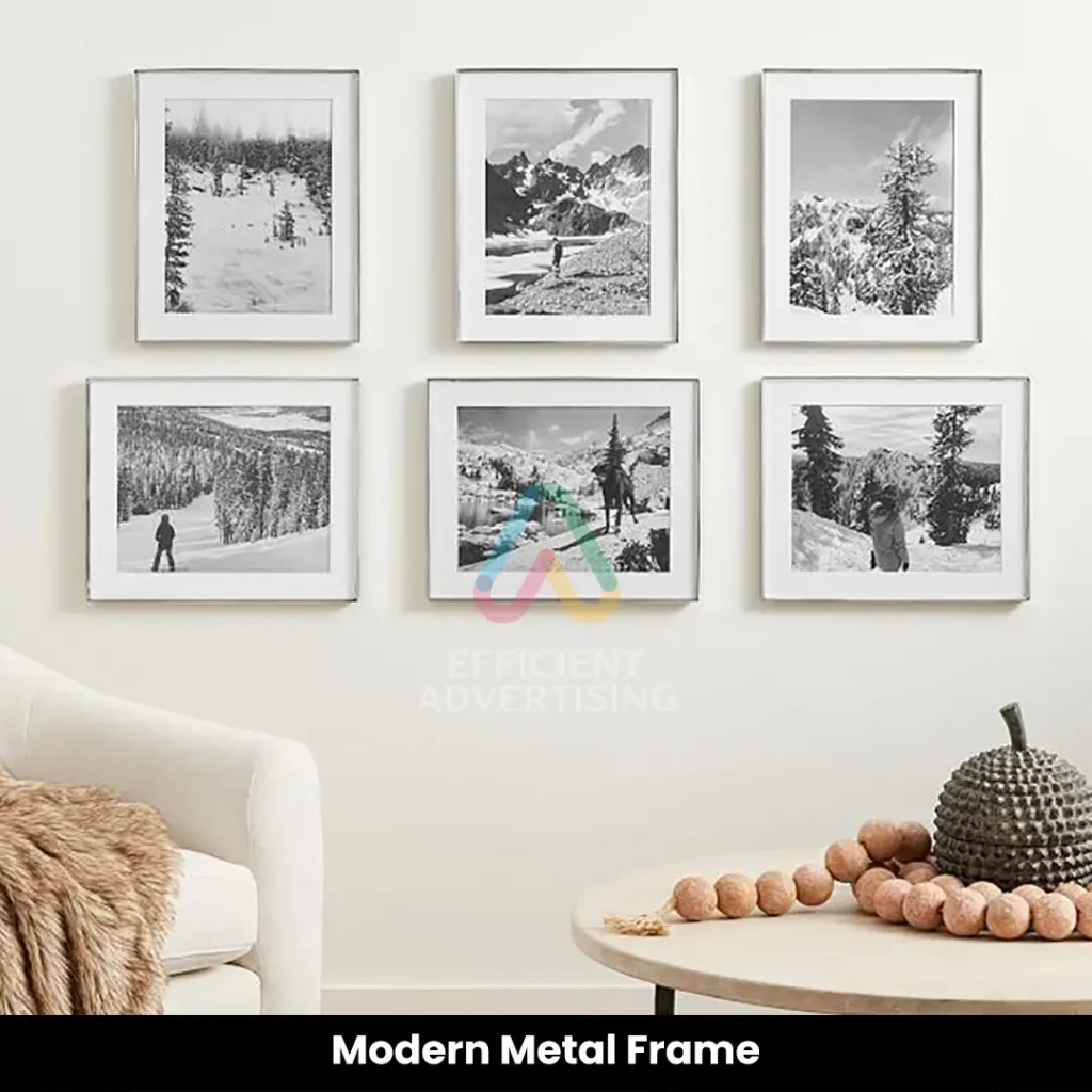 Metal Art Frames — Efficient Advertising Dubai