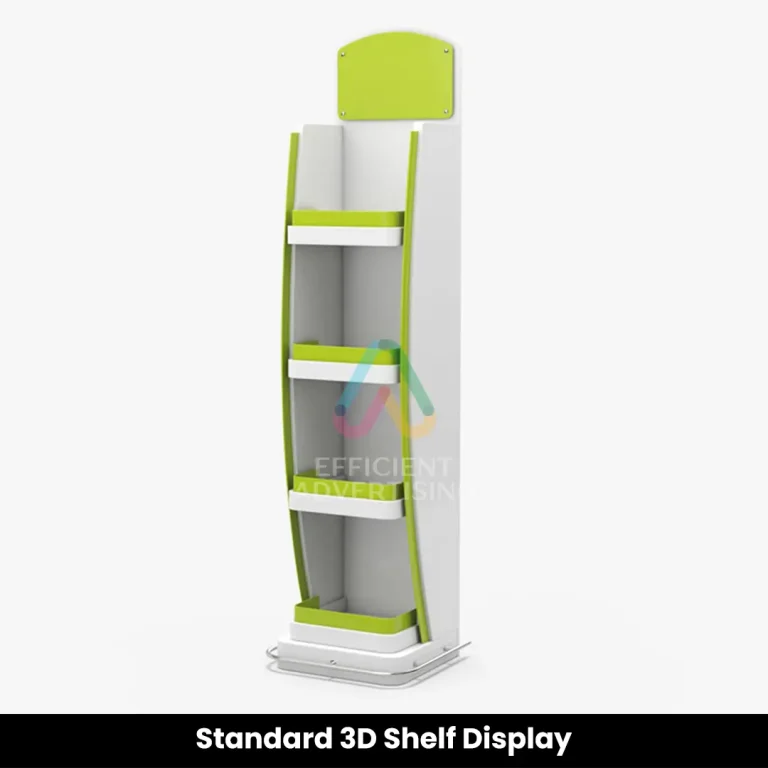 3D Shelf Display Stand Dubai