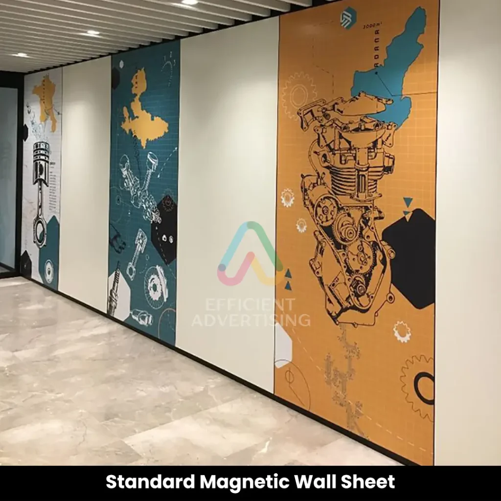 Writable Magnetic Wall Sheets — Efficient Advertising Dubai