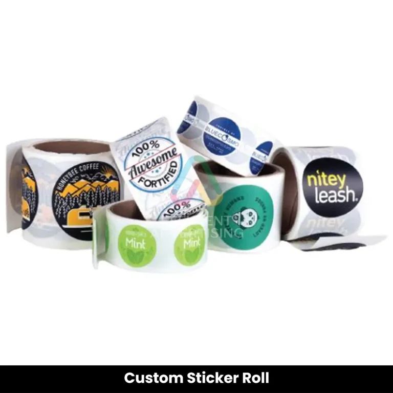 Sticker Rolls & Label Dispensers in Packaging by Efficient Advertising Dubai