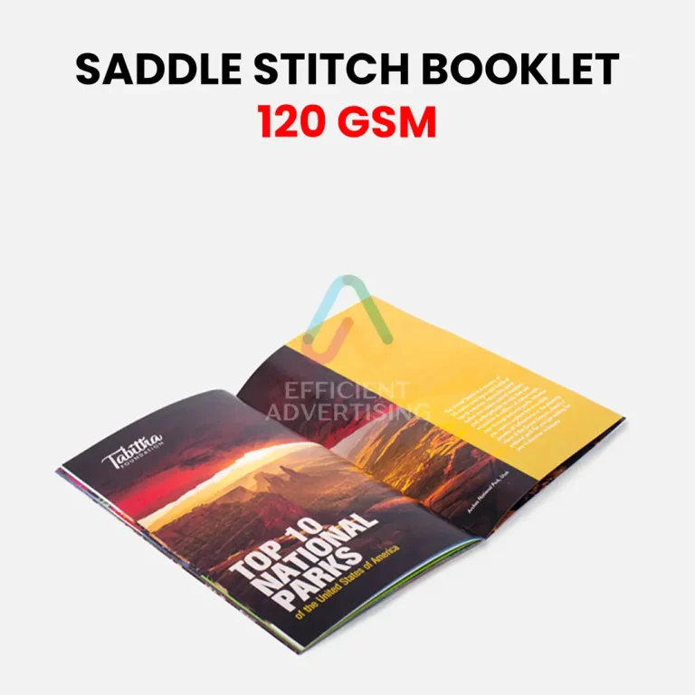 Saddle-Stitch Booklets Dubai