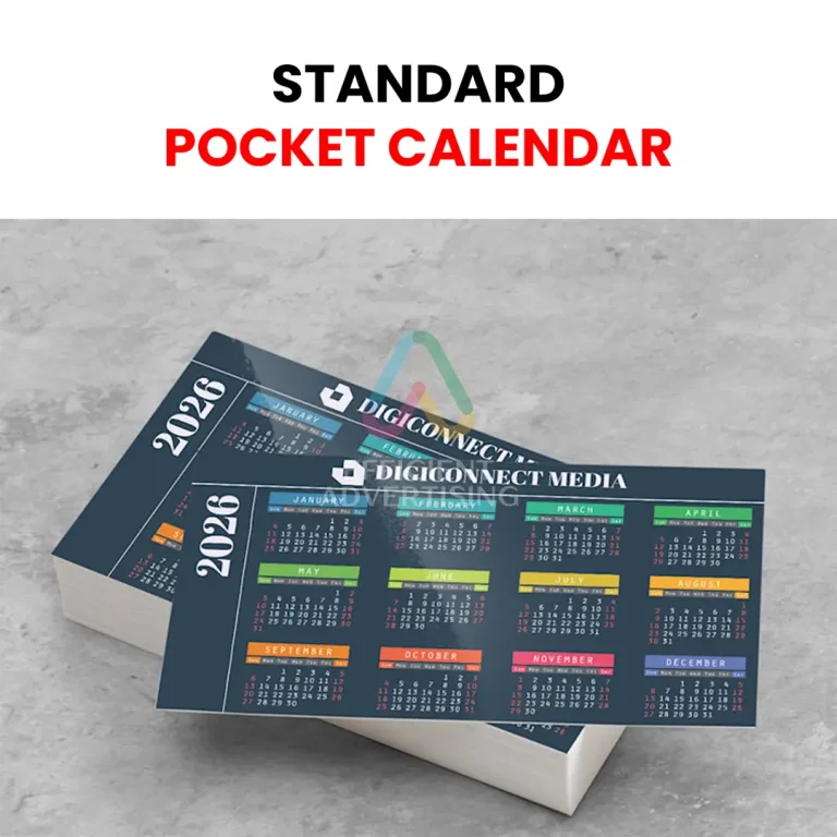 Pocket Calendars in Stationery & Print by Efficient Advertising Dubai