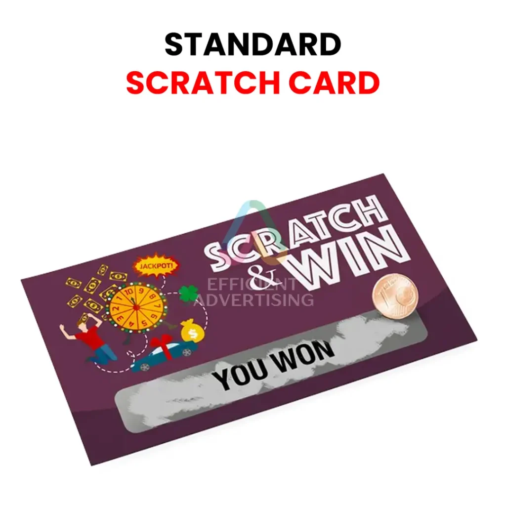 Scratch & Win Cards — Efficient Advertising Dubai
