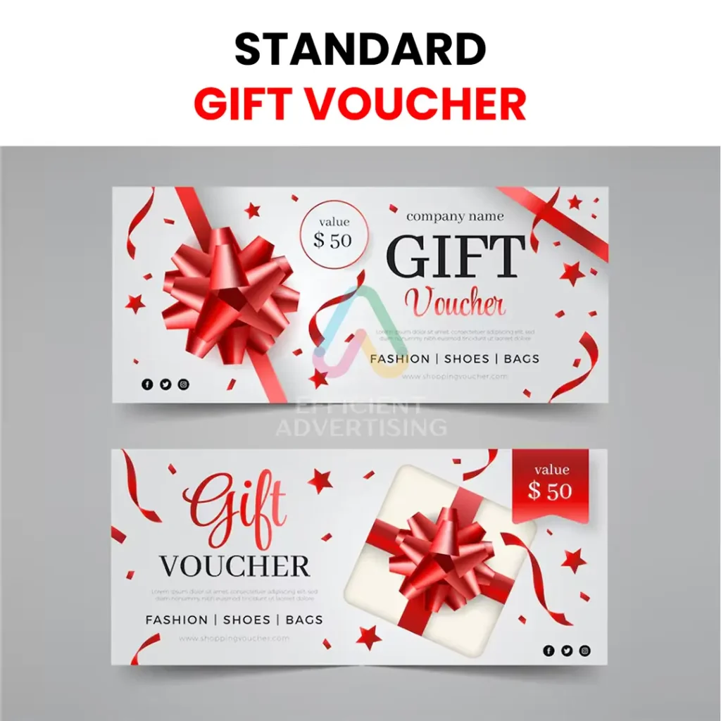 Gift Vouchers & Coupons — Efficient Advertising Dubai