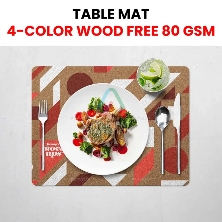 Table Mats & Placemats in Menus & Placemats by Efficient Advertising Dubai