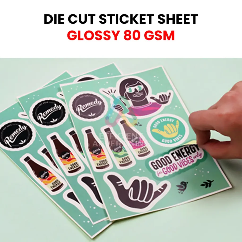 Die-Cut Sticker Sheets — Efficient Advertising Dubai