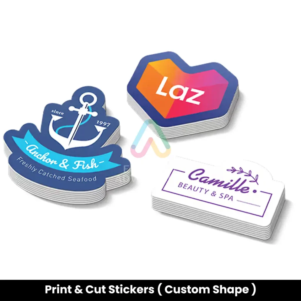 Print & Cut Stickers — Efficient Advertising Dubai