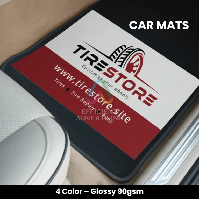 Car Mats in Stationery & Print by Efficient Advertising Dubai