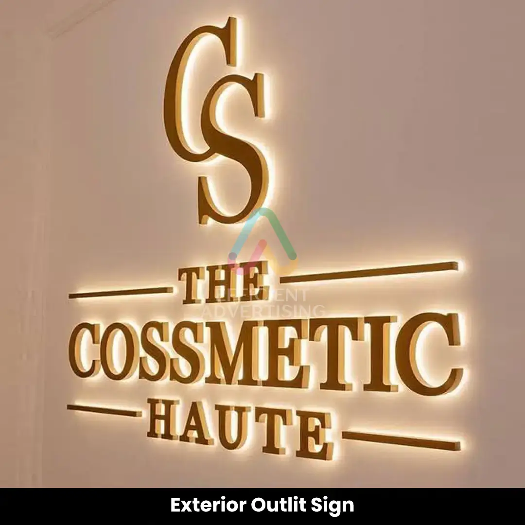 Frontlit 3D Signage in Signage by Efficient Advertising Dubai