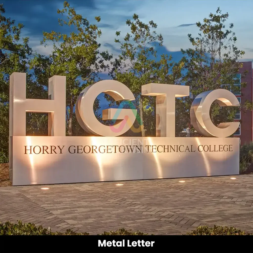 Metal Letter — Efficient Advertising Dubai
