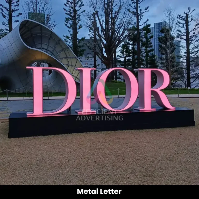 Acrylic Letter in Signage by Efficient Advertising Dubai