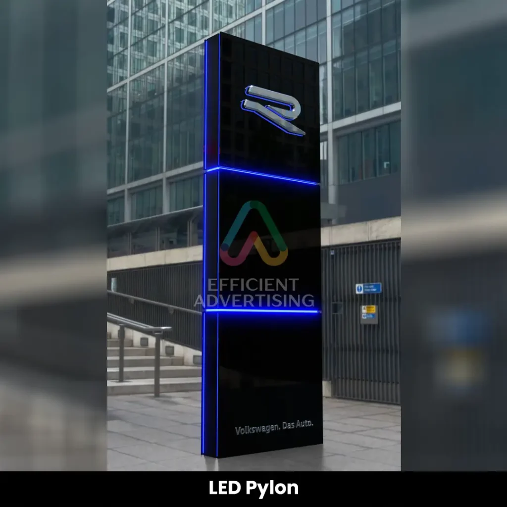 LED Pylon — Efficient Advertising Dubai