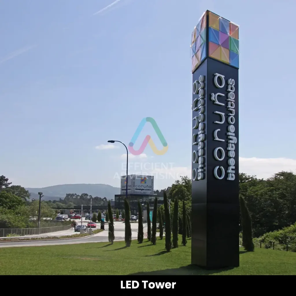 LED Tower — Efficient Advertising Dubai