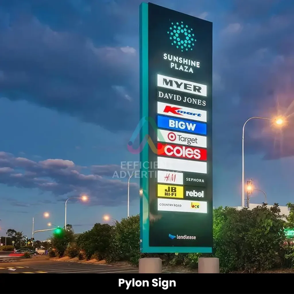 Pylon Sign — Efficient Advertising Dubai