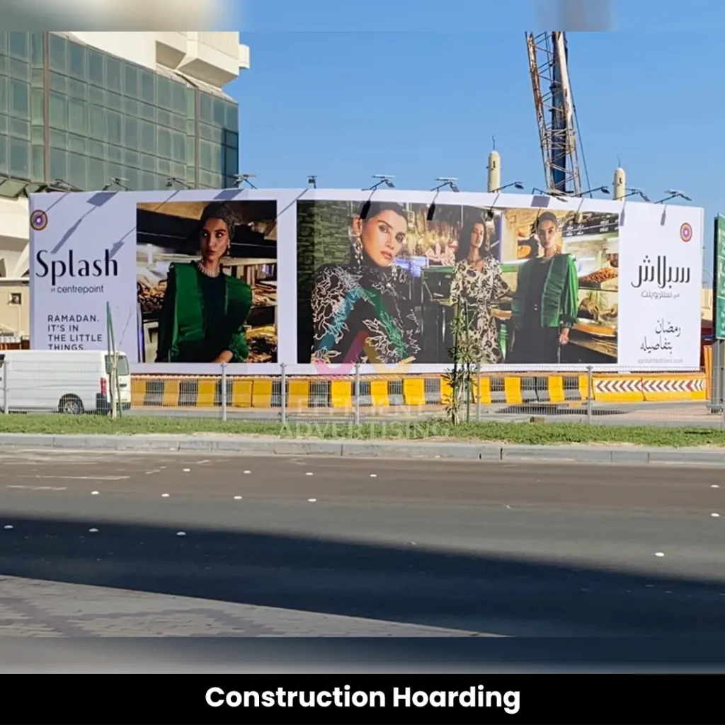 Project & Construction Signage — Efficient Advertising Dubai