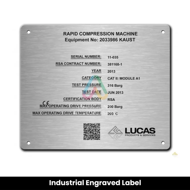 Traffolyte PVC Labels Dubai